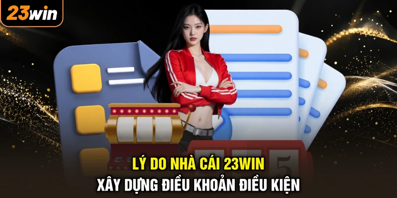 Lý do nhà cái 23WIN xây dựng điều khoản điều kiện