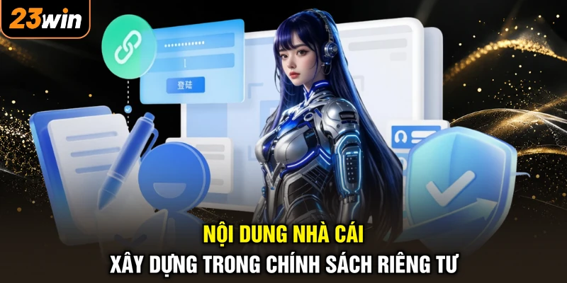 Quyền Riêng Tư 23WIN - Giữ Kín Dữ Liệu, Tạo Dựng Niềm Tin 2 Nội dung nhà cái xây dựng trong chính sách riêng tư